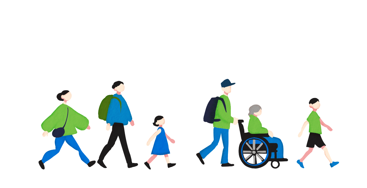 参加する人々